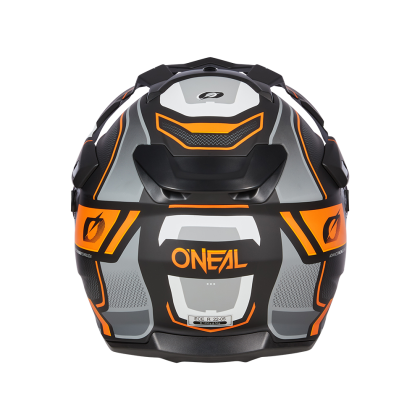 Enduro helmet D-SRS SQUARE V.24 BLACK/GRAY/ORANGE