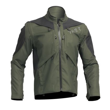 Enduro jacket THOR TERRAIN ARMY/CHARCOAL 23'