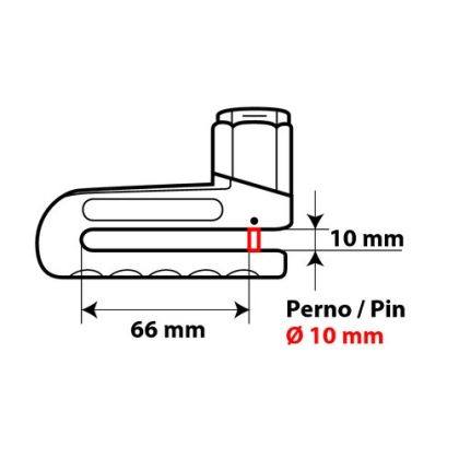 Κλείδωμα DISK BRAKE – 65390