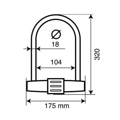 Заключваща скоба STRENGTH 90609