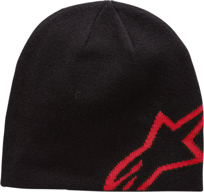 Χειμερινό καπέλο ALPINESTARS Corp Shift Beanie ΜΑΥΡΟ/ΚΟΚΚΙΝΟ