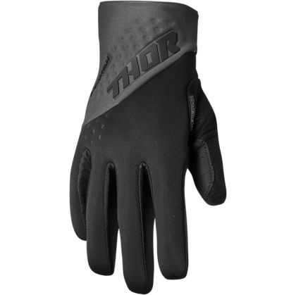 Winter motocross gloves THOR SPECTRUM BLACK/CHARCOAL COLD WEATHER