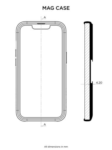 Калъф за телефон QUAD LOCK MAG iPhone 12 Mini