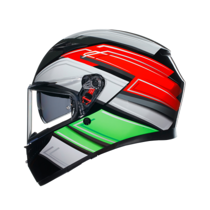 CASTĂ AGV K3 - WING BLACK/ITALIA