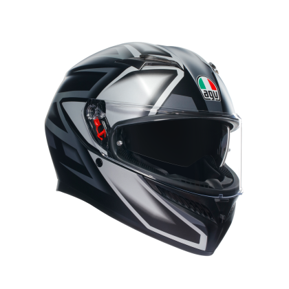 CASTĂ AGV K3 COMPOUND NEGRU MAT/GRI