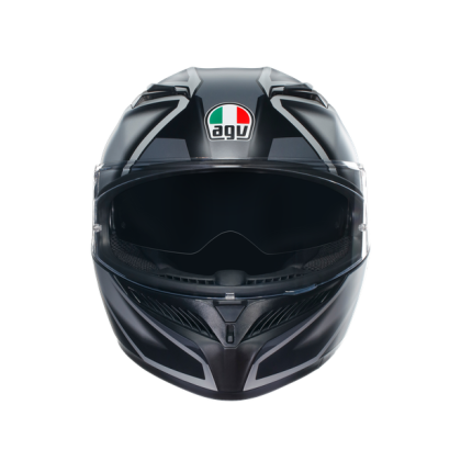 CASTĂ AGV K3 COMPOUND NEGRU MAT/GRI