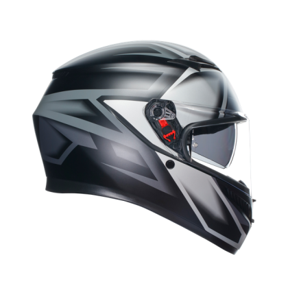 AGV K3 COMPOUND HELMET MATT BLACK/GREY