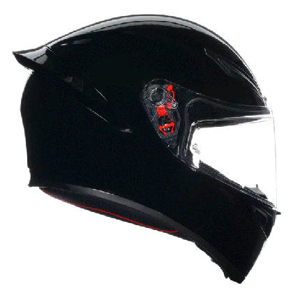 Helmet AGV K1 S E2206 - BLACK GLOSS