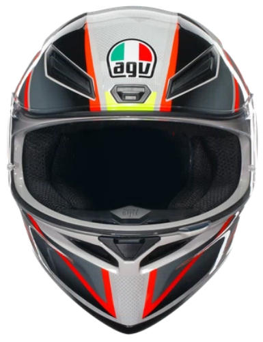 Каска AGV K1 S E2206 - BLIPPER GREY/RED