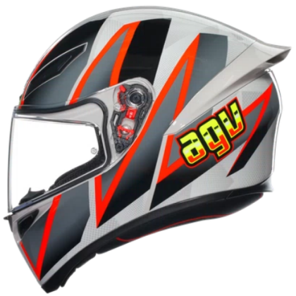 Каска AGV K1 S E2206 - BLIPPER GREY/RED