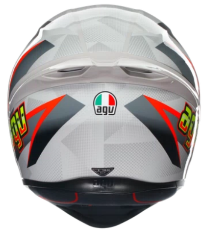 Каска AGV K1 S E2206 - BLIPPER GREY/RED