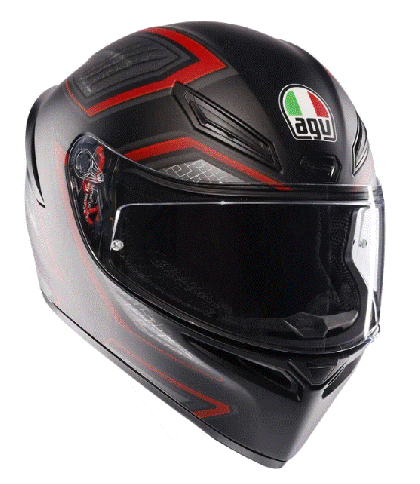 Helmet AGV K1 S SLING MATT BLACK/RED