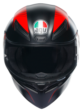 Helmet AGV K1 S WARMUP MATT BLACK/RED