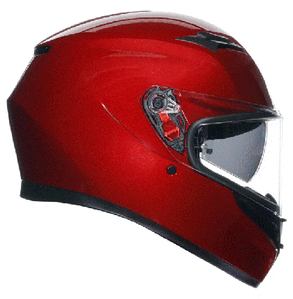 AGV K3 HELMET - MONO COMPETIZIONE RED