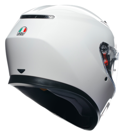 AGV K3 E2206 HELMET - MONO SETA WHITE