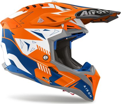 Helmet AIROH AVIATOR 3 SPIN ORANGE FLUO MATT