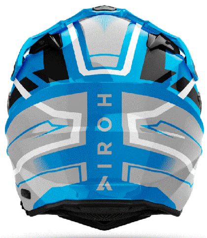 Helmet AIROH COMMANDER 2 MAVICK CERULEAN BLUE