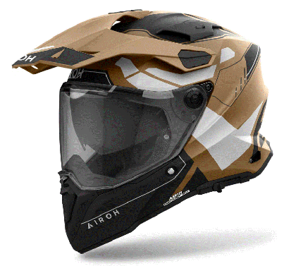 Helmet AIROH COMMANDER 2 REVEAL SAND MATT