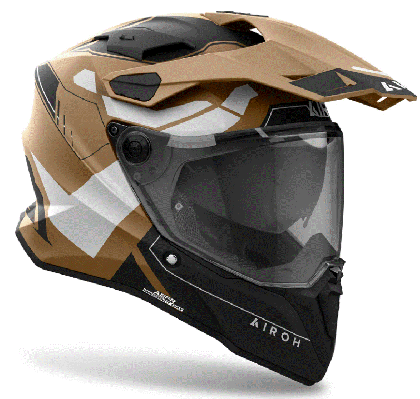 Helmet AIROH COMMANDER 2 REVEAL SAND MATT