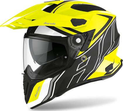 Helmet AIROH COMMANDER DUO YELLOW MATT