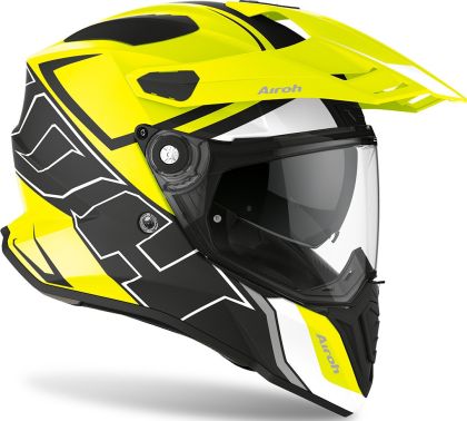 Helmet AIROH COMMANDER DUO YELLOW MATT