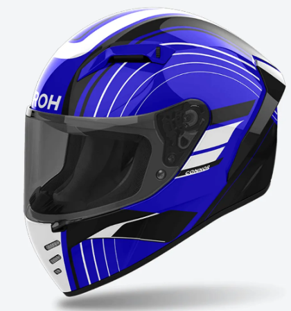 Helmet AIROH CONNOR ACHIEVE BLUE GLOSS