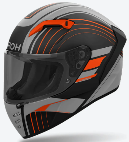 Helmet AIROH CONNOR ACHIEVE ORANGE MATT