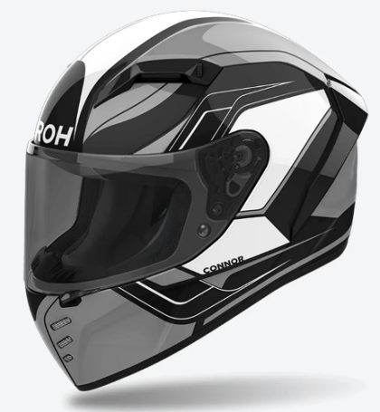 Helmet AIROH CONNOR DUNK BLACK GLOSS