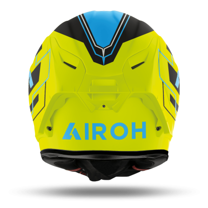 КАСКА AIROH GP550 S CHALLENGE BLUE/YELLOW MATT