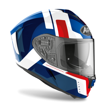 Helmet AIROH SPARK SHOGUN BLUE/RED