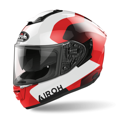 AIROH ST 501 DOCK RED GLOSS HELMET