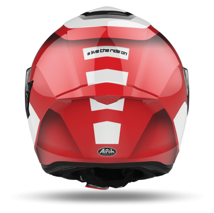 AIROH ST 501 DOCK RED GLOSS HELMET