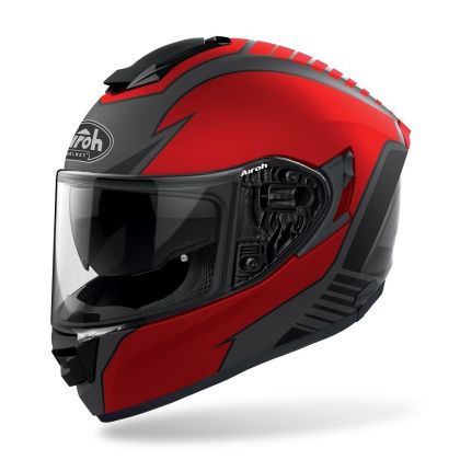 AIROH ST 501 TYPE RED MEATT HELMET