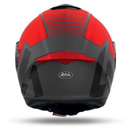 AIROH ST 501 TYPE RED MEATT HELMET