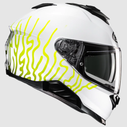 Helmet HJC i71 CELOS WHITE/BLACK/GREEN