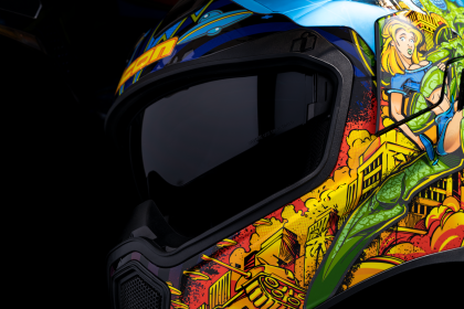 Helmet ICON AIRFLITE Bugoid Blitz BL