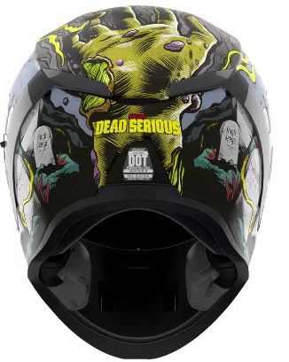 Helmet ICON AIRFORM Dead Serious BK