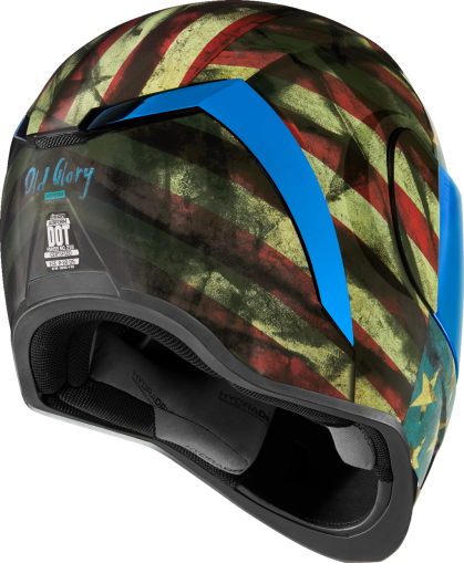 Каска ICON AIRFORM OLD GLORY GL