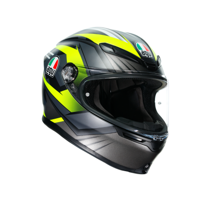 K-6 S EXCITE MATT CAMO/YELLOW FLUO HELMET