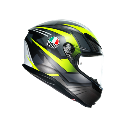 K-6 S EXCITE MATT CAMO/YELLOW FLUO HELMET