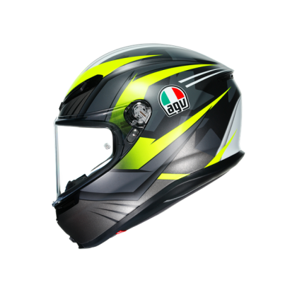 K-6 S EXCITE MATT CAMO/YELLOW FLUO HELMET