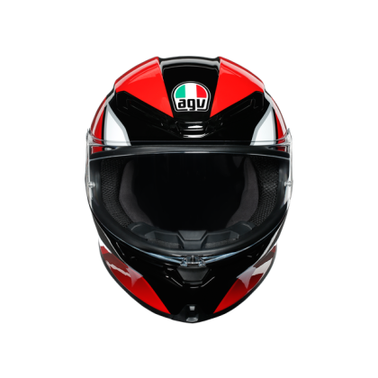 HELMET K-6 S HYPHEN BLACK/RED/WHITE