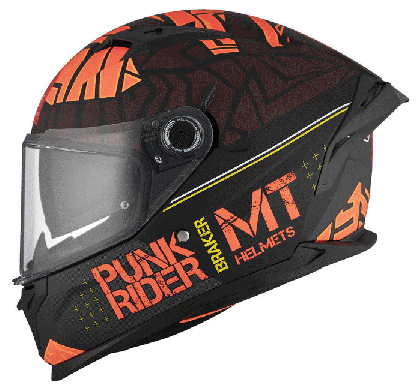 Каска MT BRAKER SV PUNK RIDER B5 MATT