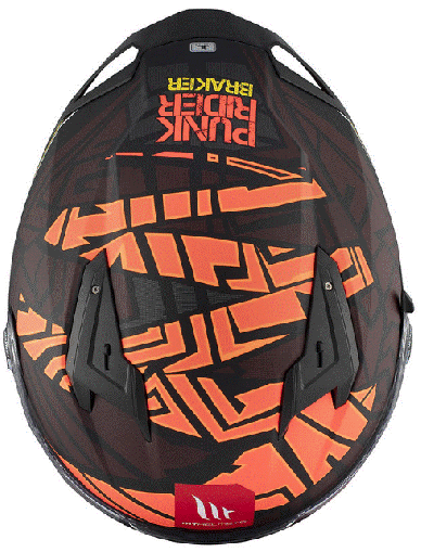 Helmet MT BRAKER SV PUNK RIDER B5 MATT