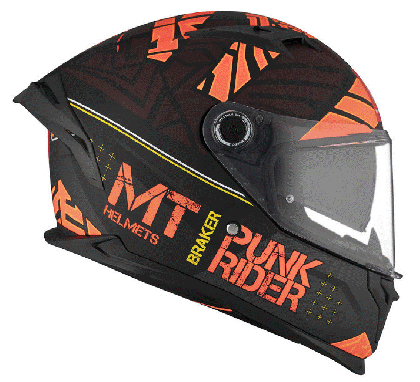 Каска MT BRAKER SV PUNK RIDER B5 MATT