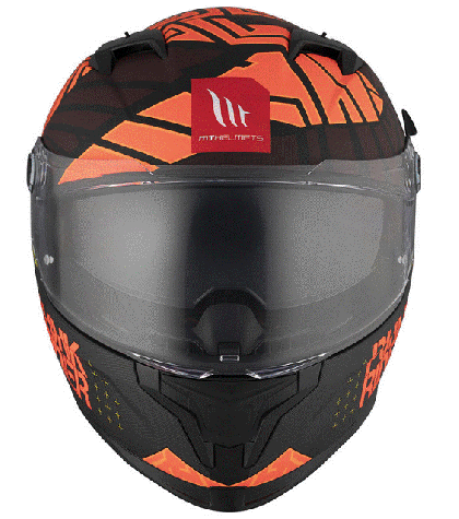 Helmet MT BRAKER SV PUNK RIDER B5 MATT