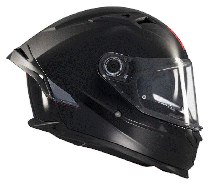 Helmet MT BRAKER SV SOLID A1 GLOSS BLACK