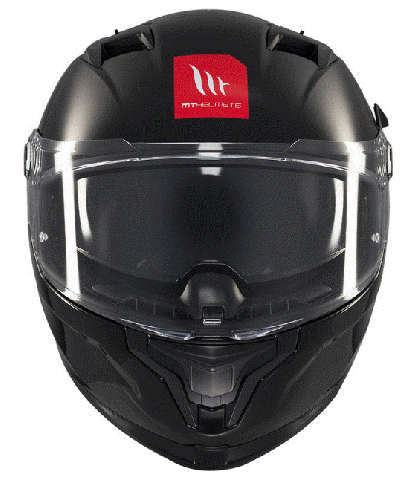 Helmet MT BRAKER SV SOLID A1 GLOSS BLACK