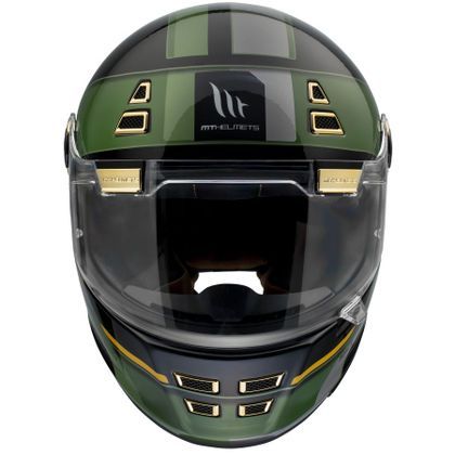 Helmet MT JARAMA 68TH C1 BLACK/GREEN