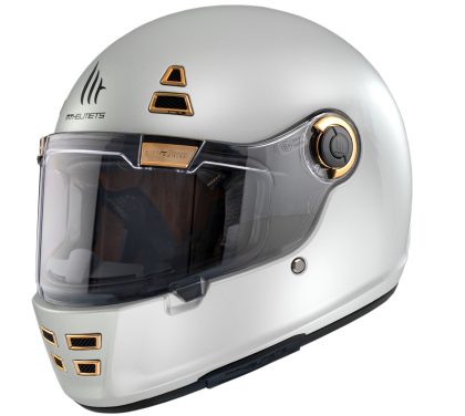 Helmet MT JARAMA A0 GLOSS PEARL WHITE